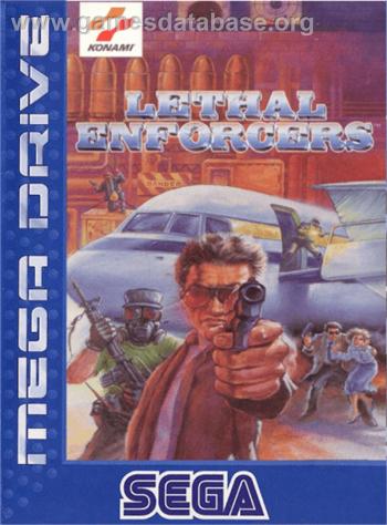 Cover Lethal Enforcers for Genesis - Mega Drive